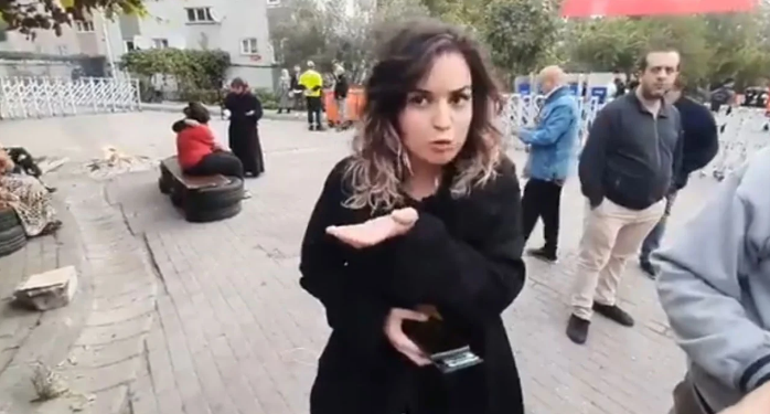 Muhabir Meral Danyıldız: Görüntüleri silmeye çalışırken kendilerini kayda almışlar