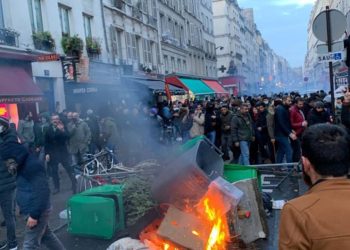 Paris Emniyet Müdürü’nden açıklama: Eylemciler kışkırtıldı