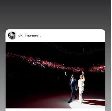 Perihan Savaş’ın kızı Zübeyde Melek’ten İmamoğlu’na destek