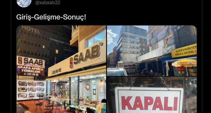 Polislerin sistematik olarak ‘taciz’ ettiği Kızılay’daki Somali lokantası sonunda kepenk kapattı