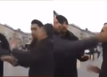 Polisten HDP İstanbul İl Başkanı'na tokat!