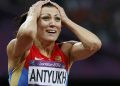 Rus atlet Antyukh'un Londra 2012'deki altın madalyası elinden alındı
