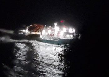 Sinop açıklarında kuru yük gemisinde yangın: 13 mürettebat yaralandı