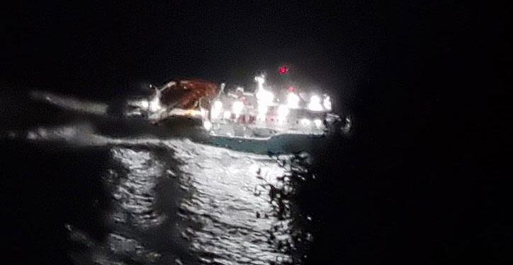 Sinop açıklarında kuru yük gemisinde yangın: 13 mürettebat yaralandı