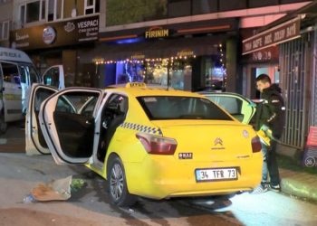 Taksi ücretini fazla bulan müşteri, taksiciyi bacağından vurdu