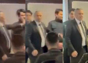 Tepki çeken görüntüler: Gümrük müdüründen memura tokat
