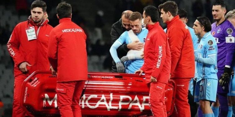 Trabzonspor’da sakatlanan Edin Visca ameliyat oldu