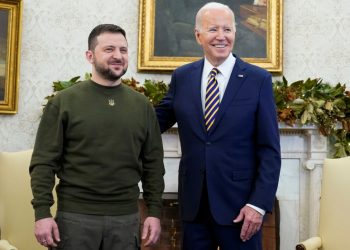 Zelenski’yi ağırlayan Joe Biden, Putin’i hedef aldı: Durmaya niyeti yok!