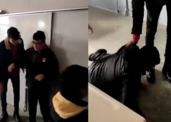 Zonguldak'ta lisede skandal görüntüler: Engelli öğrenciyi darp edip, kayda aldılar