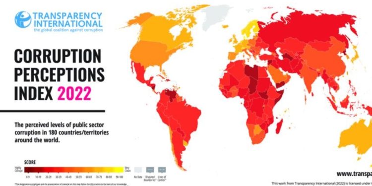 Uluslararası Şeffaflık Örgütü Yolsuzluk Algısı Endeksi: Türkiye Gerileyen Ülkeler Arasında