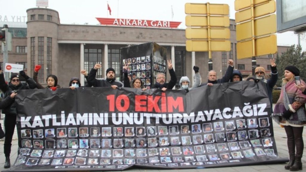 10 Ekim Ankara Gar Katliamı: 87 aydır adalet bekliyorlar