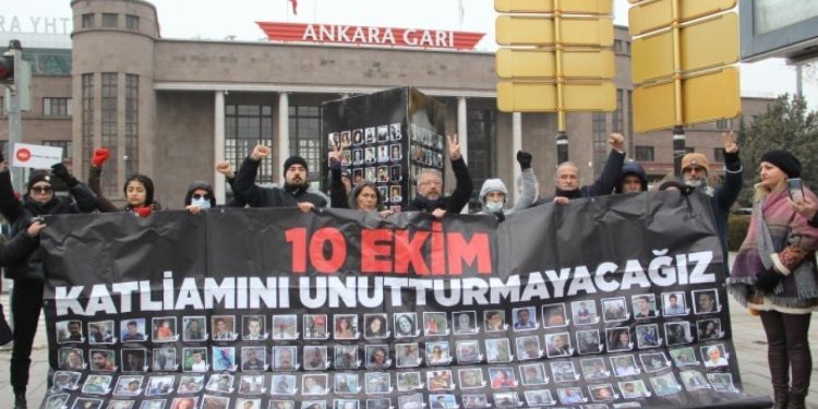 10 Ekim Ankara Gar Katliamı: 87 aydır adalet bekliyorlar