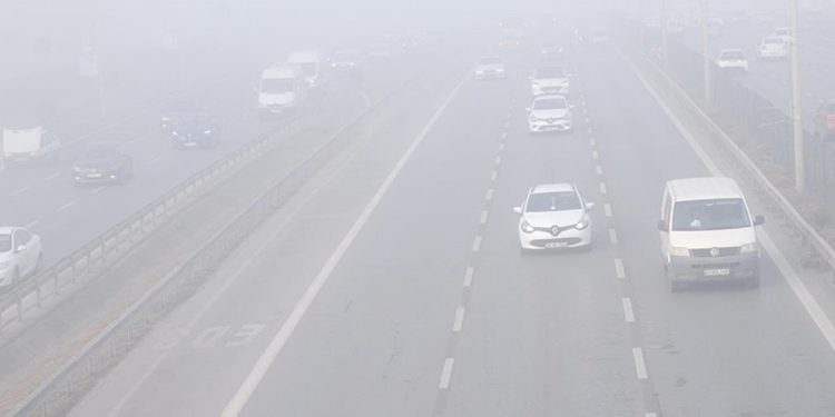 43 ilde yoğun sis: Görüş mesafesi 15 metreye kadar düştü