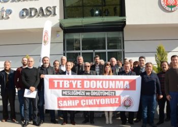 Birçok kentte TTB’ye destek