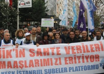 KESK, TÜİK verilerini protesto etti