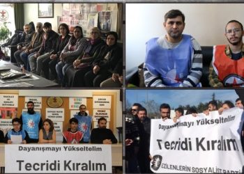 Kent kent tecride karşı açlık grevindeler