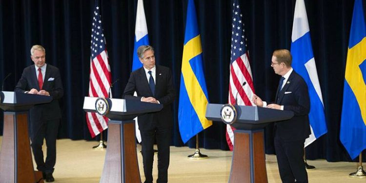 ABD Dışişleri Bakanı Blinken, Finlandiya ve İsveç dışişleri bakanlarıyla görüştü