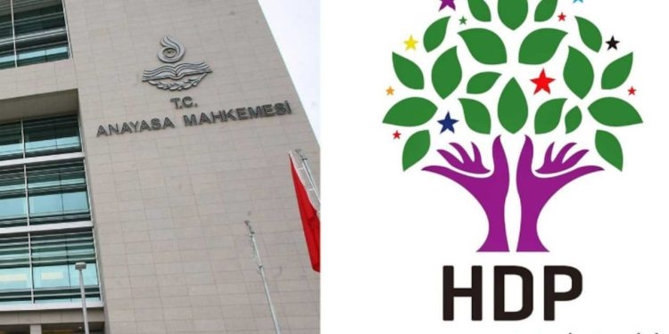 AYM kararı: HDP'nin Hazine yardımı hesabı bloke edildi