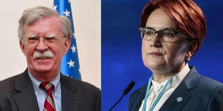 Akşener'den John Bolton'a tepki: Bu açıklamalar Erdoğan'a destek