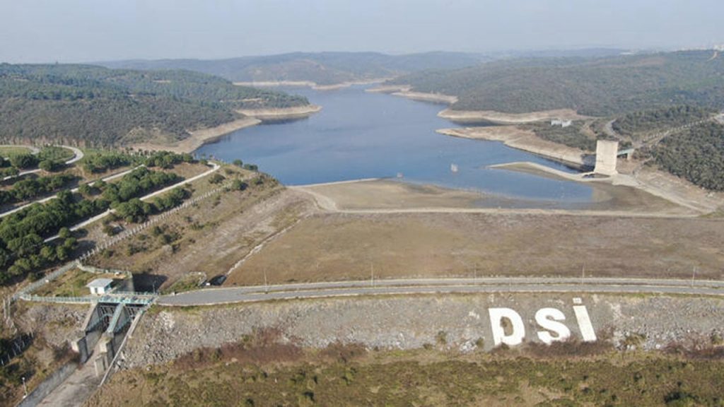 Alibeyköy Barajı son 10 yılın en düşük seviyesinde