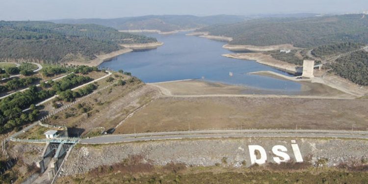 Alibeyköy Barajı son 10 yılın en düşük seviyesinde