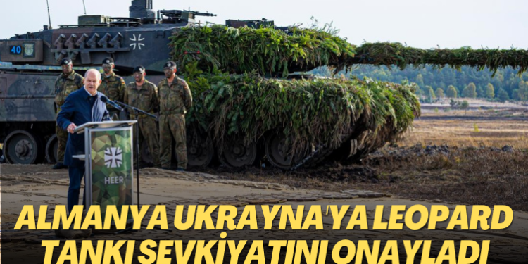 “Almanya Ukrayna’ya Leopard tankı sevkiyatını onayladı”