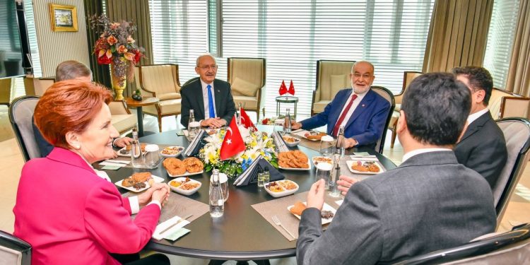 Altılı Masa'dan ortak açıklama: TBMM yenileme kararı almadıkça, Erdoğan'ın aday olması mümkün değil