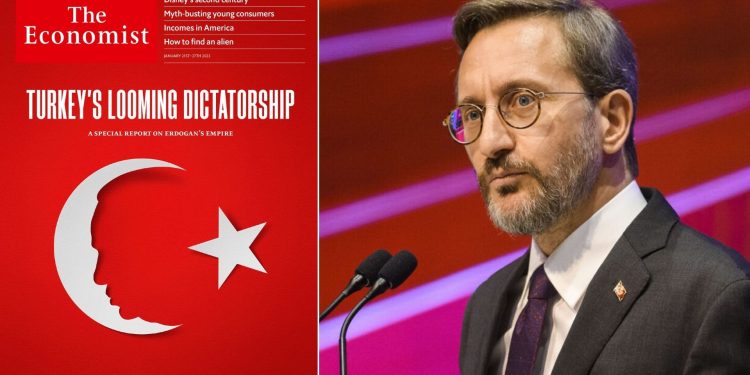 Altun ‘diktatörlük’ manşetini beğenmedi: Sahte gazetecilik yapıyorlar