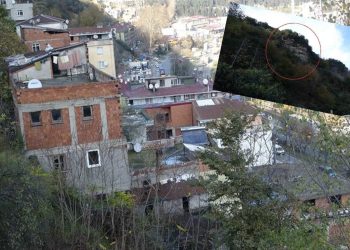 Artan kiralar nedeniyle aileler geri dönmüştü: 60 tonluk kaya tehdidi altındaki 19 eve yıkım kararı