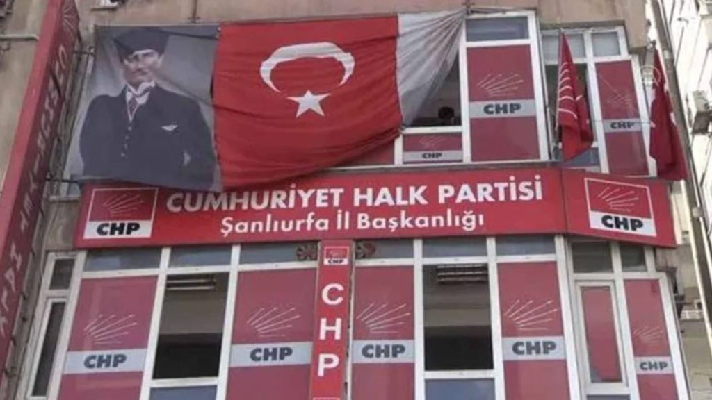 CHP, Urfa İl Başkanlığı'na yeniden 'kayyım' atadı