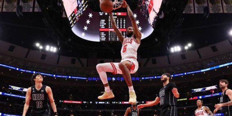 Chicago Bulls, Nets'in 12 maçlık serisini bitirdi