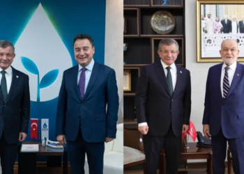 Davutoğlu, Babacan ve Karamollaoğlu'yla görüştü