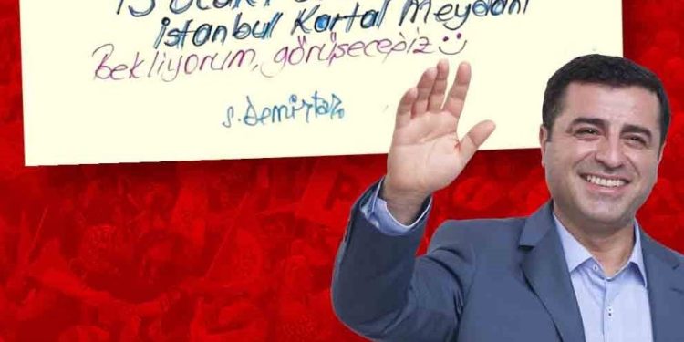 Demirtaş’tan mitinge çağrı: Kim kimi kapatacakmış gösterelim