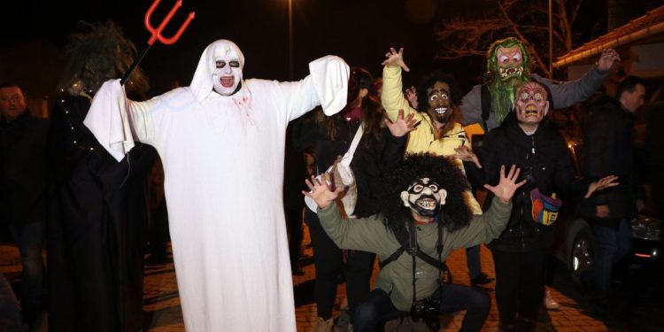 Edirne'de Balkan geleneği 'Bocuk Gecesi' kutlandı
