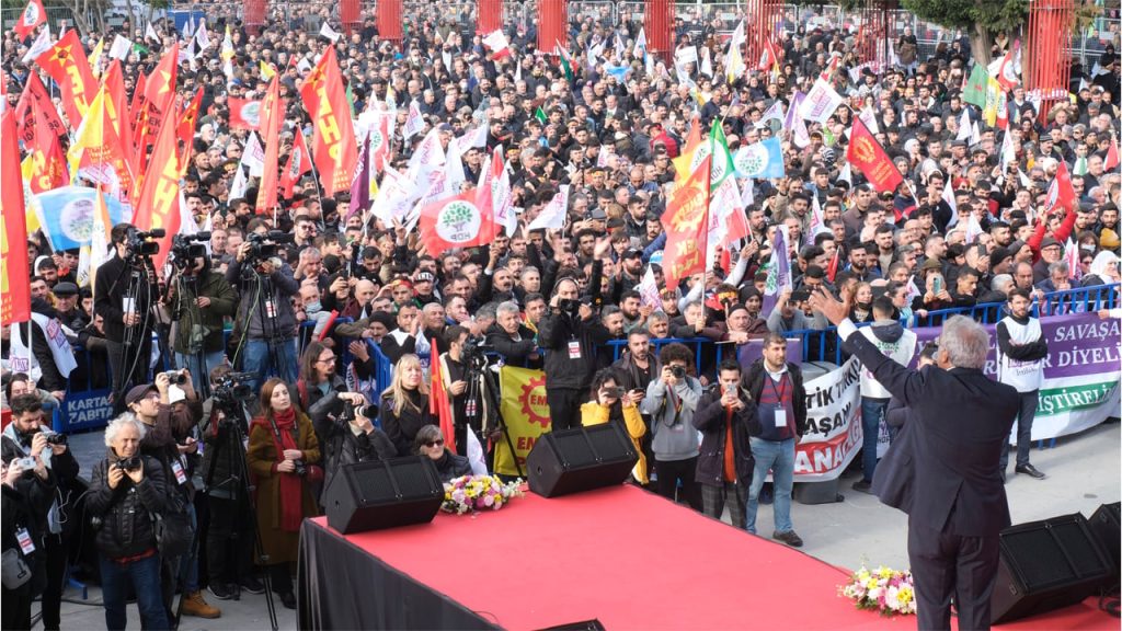 Emek ve Özgürlük İttifakı seçim startını verdi: 'Büyüyerek değiştirmeye geliyoruz, mutlaka kazanacağız'