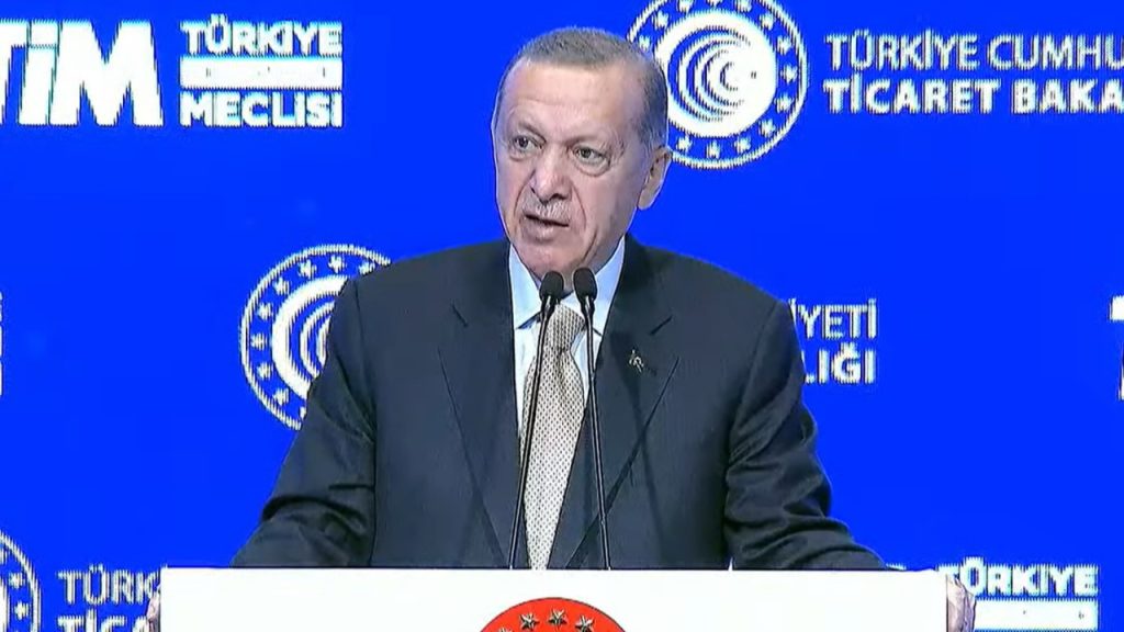 Erdoğan: 2022 yılı ihracatımız 12,9'luk artışla 254,2 milyar dolar oldu