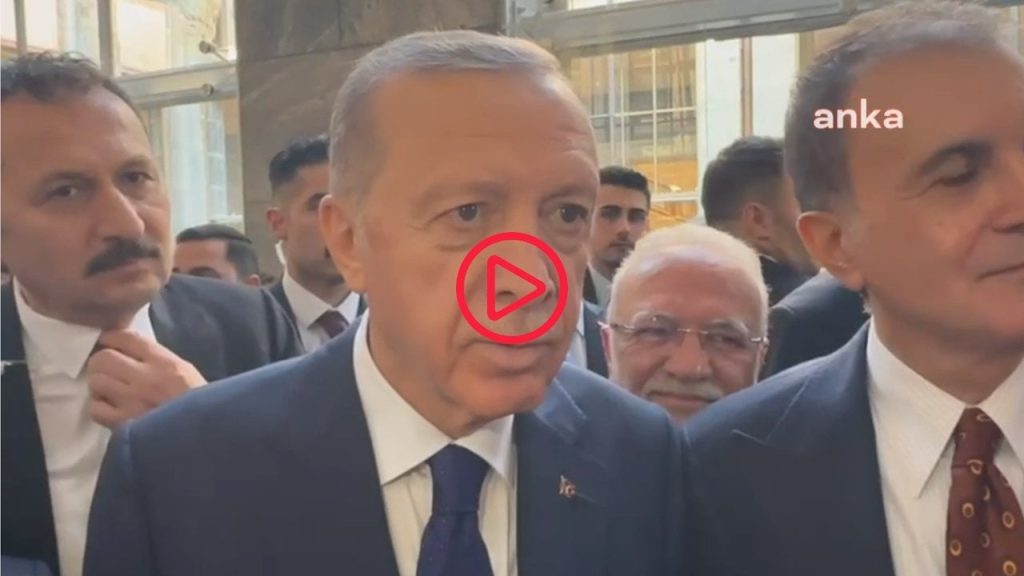 Erdoğan'dan seçim tarihi sorusuna yanıt: Sular durulmadan olmaz