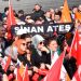 Erdoğan'ın Bursa mitinginde Sinan Ateş protestosu