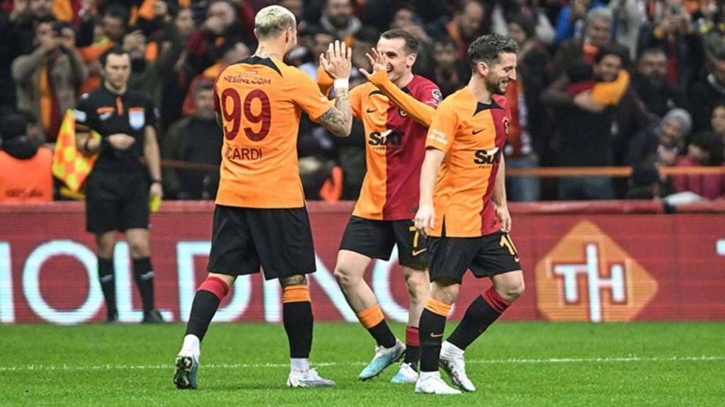 Galatasaray'dan üst üste 9 galibiyet