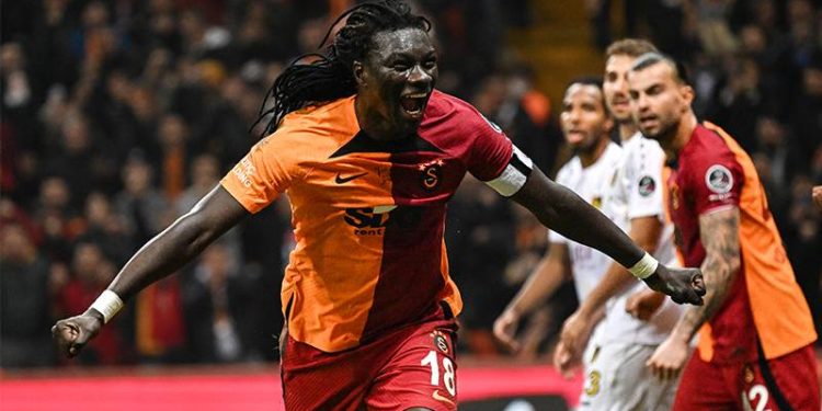 Gomis, Galatasaray'a 13 puan kazandırdı