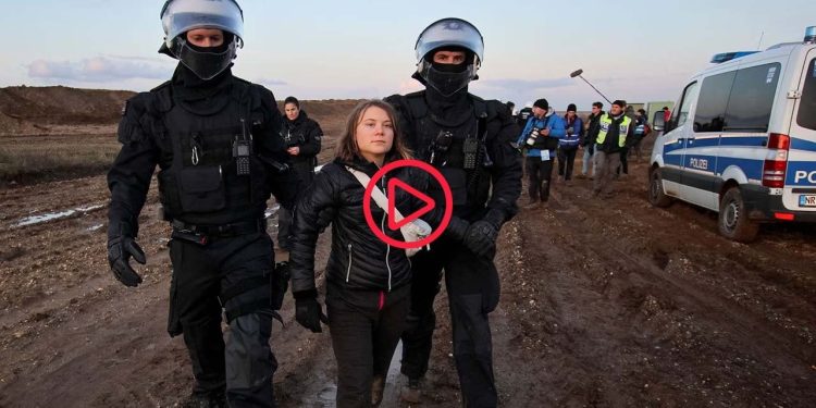 Greta Thunberg, Lützerath'ta gözaltına alındıktan sonra serbest bırakıldı