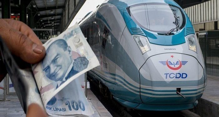 Hızlı trene 33 TL yeni yıl zammı