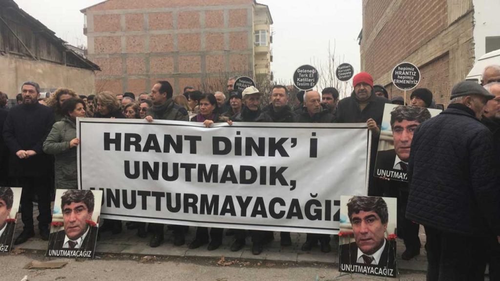 Hrant Dink Malatya'da doğduğu evin önünde anıldı