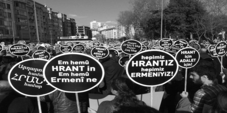 Hrant Dink anması 19 Ocak'ta vurulduğu yerde