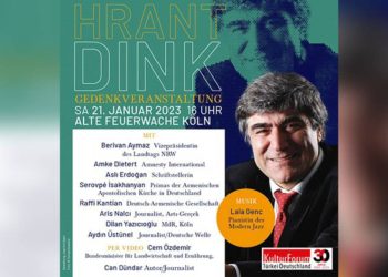 Hrant Dink, katledilişinin 16'ncı yılında Köln'de anılacak