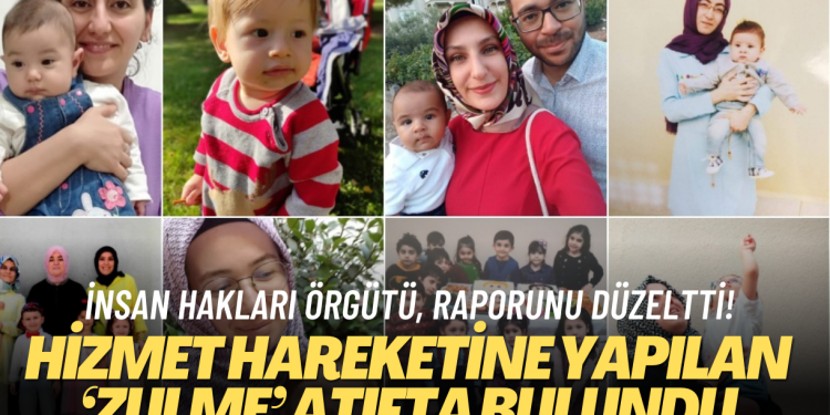 İnsan Hakları İzleme Örgütü, ‘tepki’ çeken Türkiye raporunu düzeltti! : Hizmet Hareketi mensuplarına yapılan ‘zulme’ atıfta bulundu.