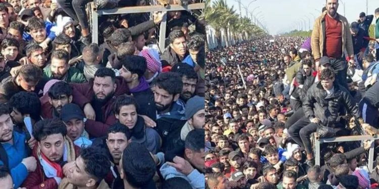 Irak'ta kupa finali öncesi izdiham: İki ölü, onlarca yaralı