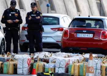 İspanyol polisi büyükbaş hayvan taşıyan gemide dört buçuk ton kokain yakaladı