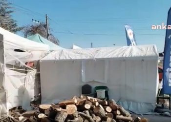 İşverenden grev çadırının elektriğini ve suyunu kesti: 'Bireysel teklifleri kabul etmedik'