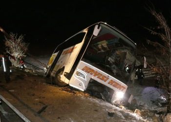 Kayseri’de yolcu otobüsü şarampole devrildi: 4 ölü